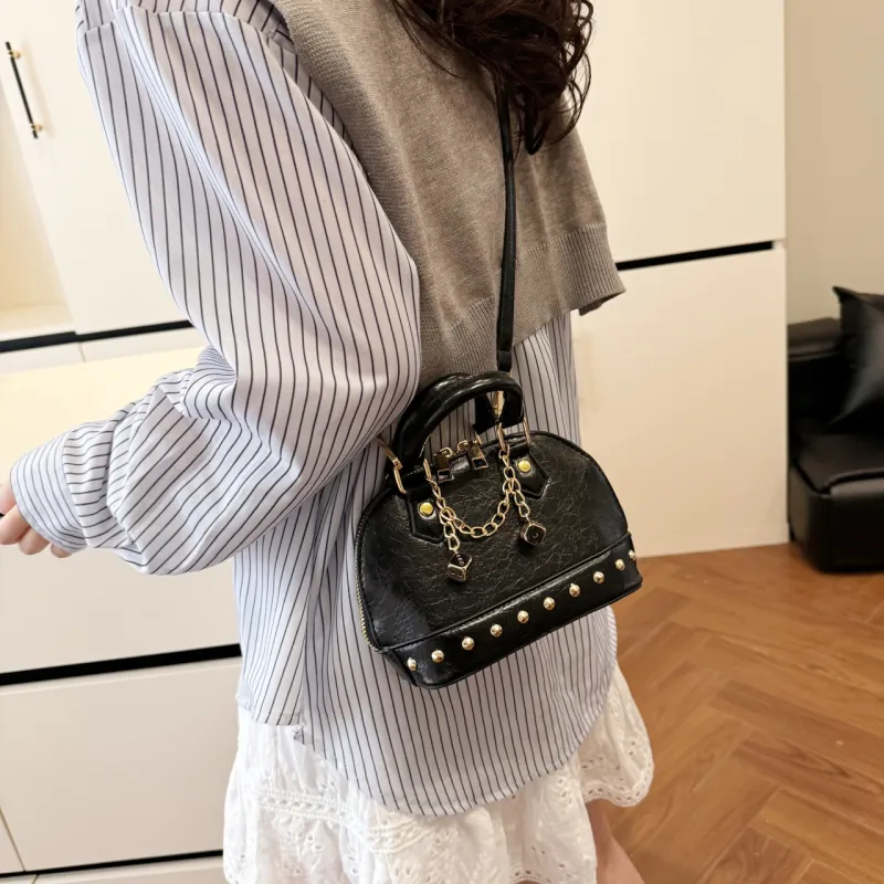 Yalu PU Shoulder Bag, Crossbody Bag, Handbag Women's Black/Red/Gold/Silver-4
