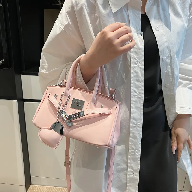Yalu PU Handbag, Shoulder Bag, Crossbody Bag Women's White/Blue/Pink/Black-20