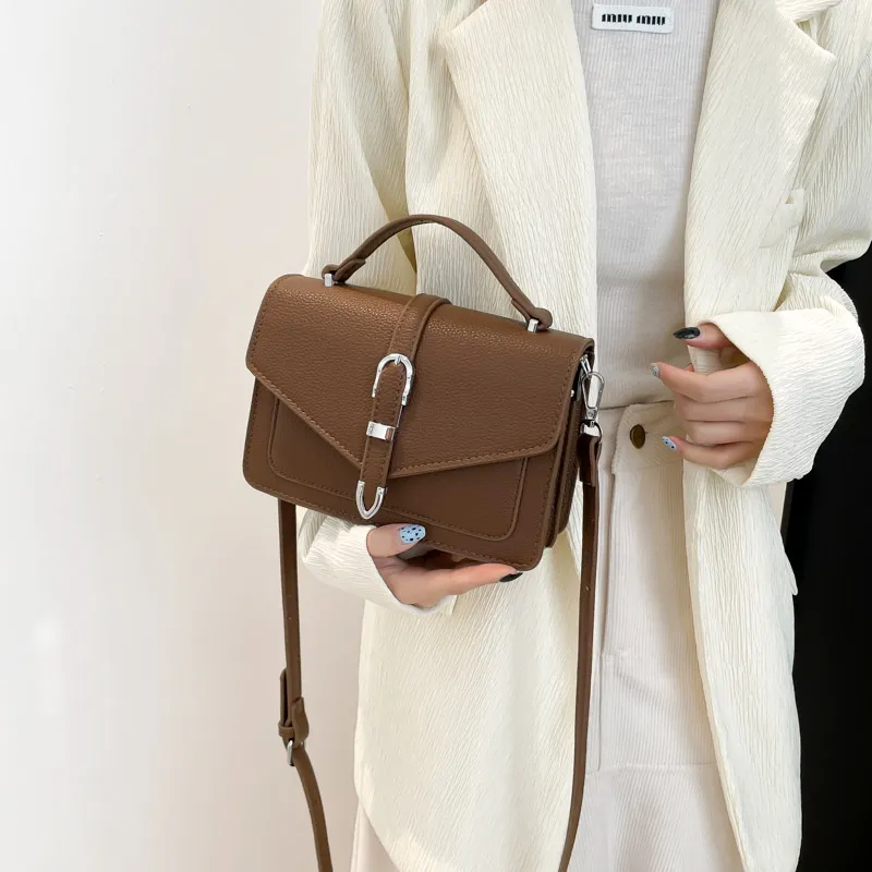 Yalu PU Handbag, Shoulder Bag, Crossbody Bag Regular Women's Black/White/Brown/Red/Khaki-17