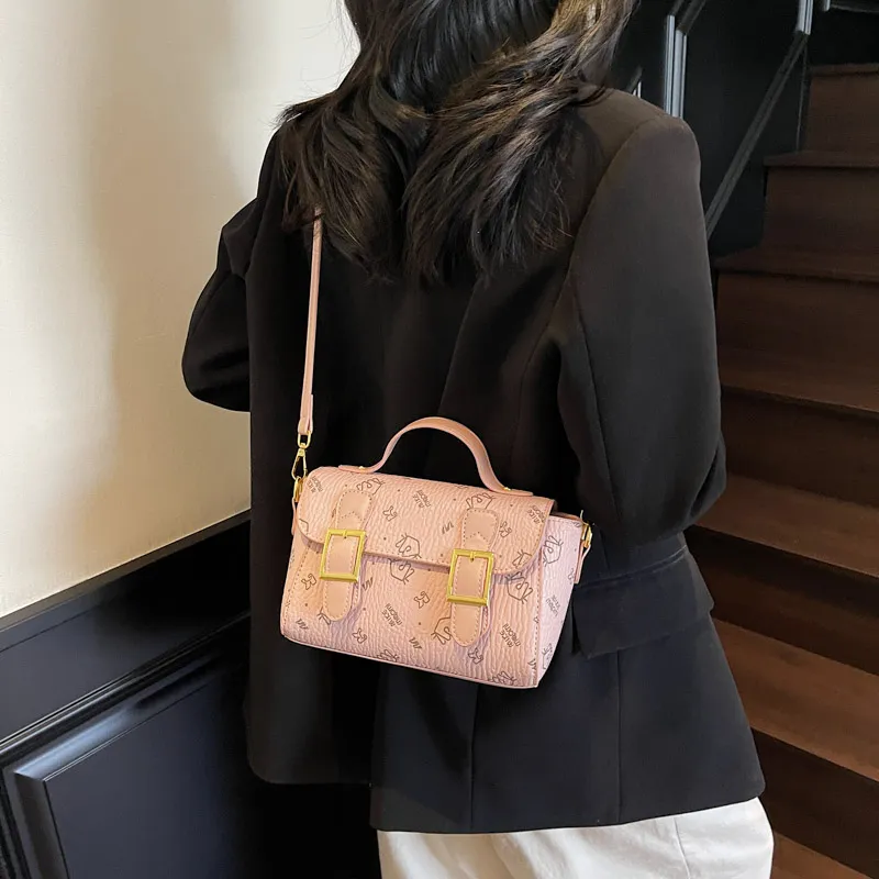 Yalu PU One Shoulder Handbag Women's Multicolor-12