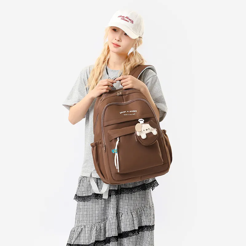 Yalu Polyester Backpack Unisex Multicolor-29