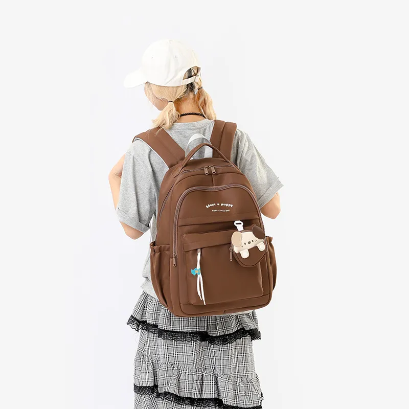 Yalu Polyester Backpack Unisex Multicolor-30