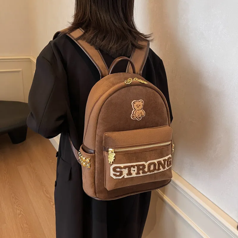 Yalu Canvas Backpack Women's Multicolor-8