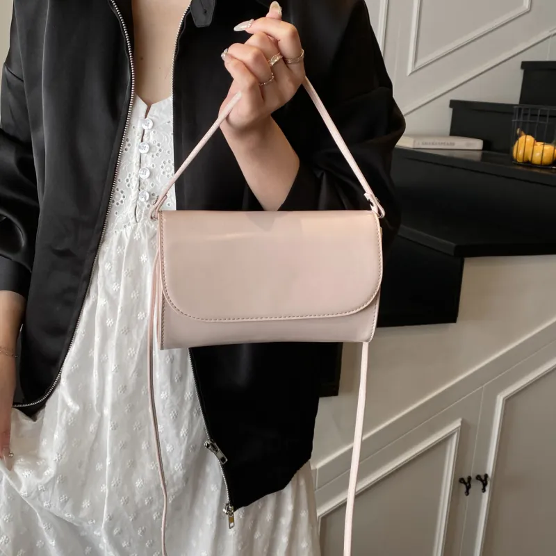 Yalu PU Handbag Women's Silver/Black/Red/Pink/White-23