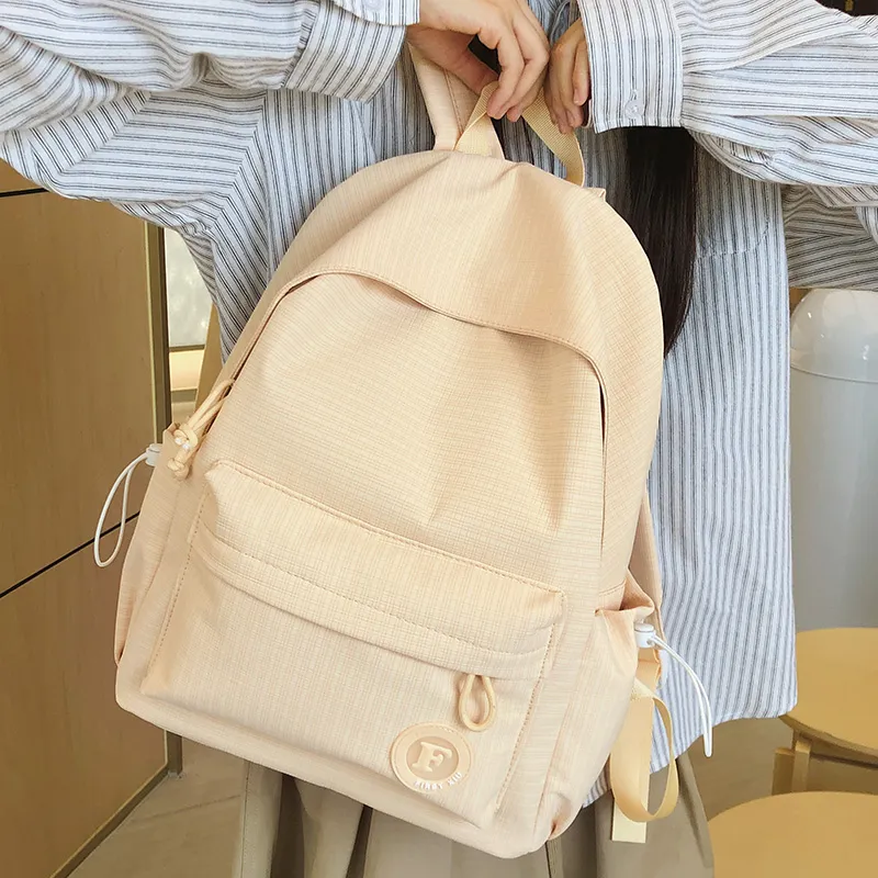Yalu Nylon Backpack Unisex Multicolor-15