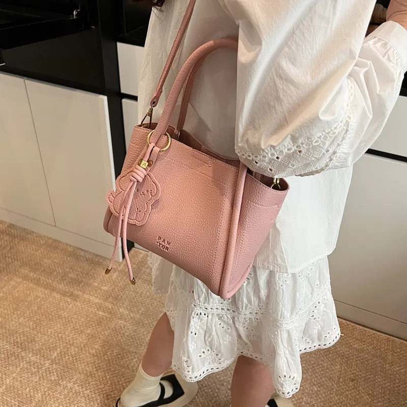 Yalu PU Shoulder Bag, Crossbody Bag, Handbag Women's White/Brown/Blue/Pink/Black-25