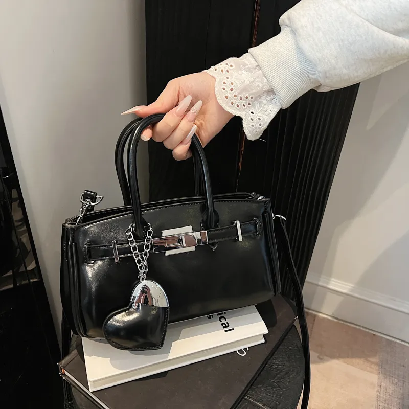 Yalu PU Handbag, Shoulder Bag, Crossbody Bag Women's White/Blue/Pink/Black-23