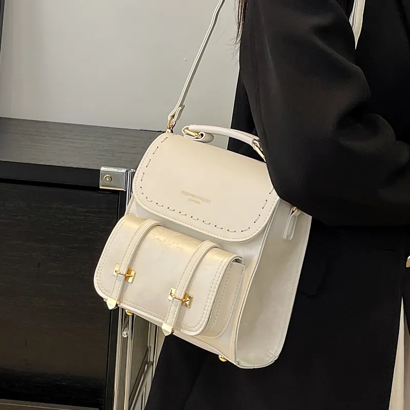 Yalu PU One Shoulder Crossbody Backpack Women's Multicolor-10