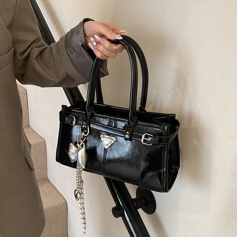 Yalu PU Crossbody Handbag Women's White/Silver/Pink/Blue/Black-30
