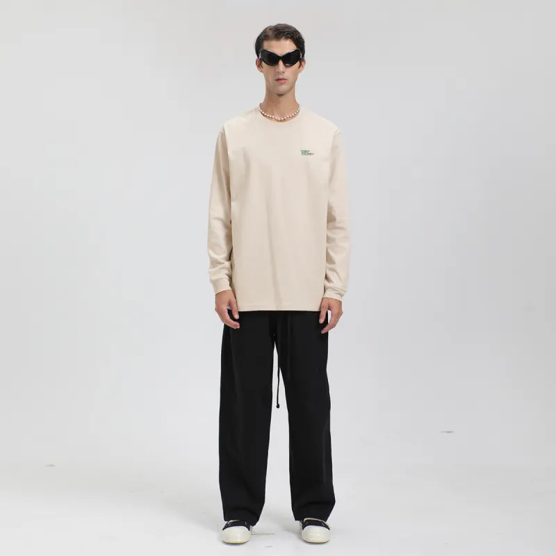 VESSY CLUB Drop Shoulder Sleeve Long Sleeved T Shirt Men's-7
