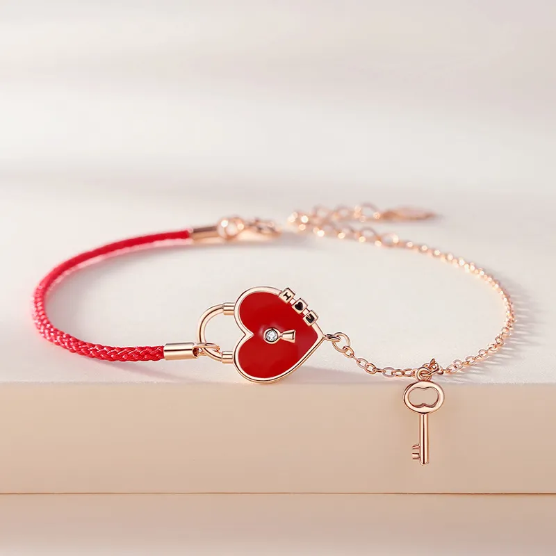 KAiLA S925 Silver Bracelets Unisex Love Confession Box-3