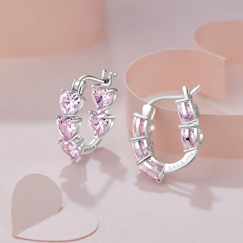 KAiLA S925 Silver Clip On Earrings Women's-1