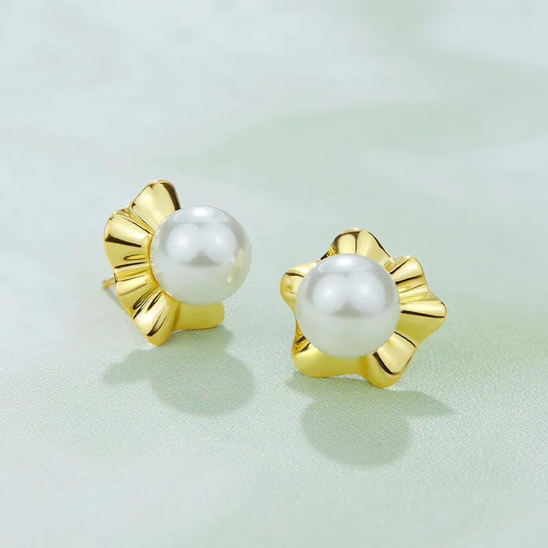 KAiLA S925 Silver Stud Earrings Women's Love Confession Gift Box Style-5