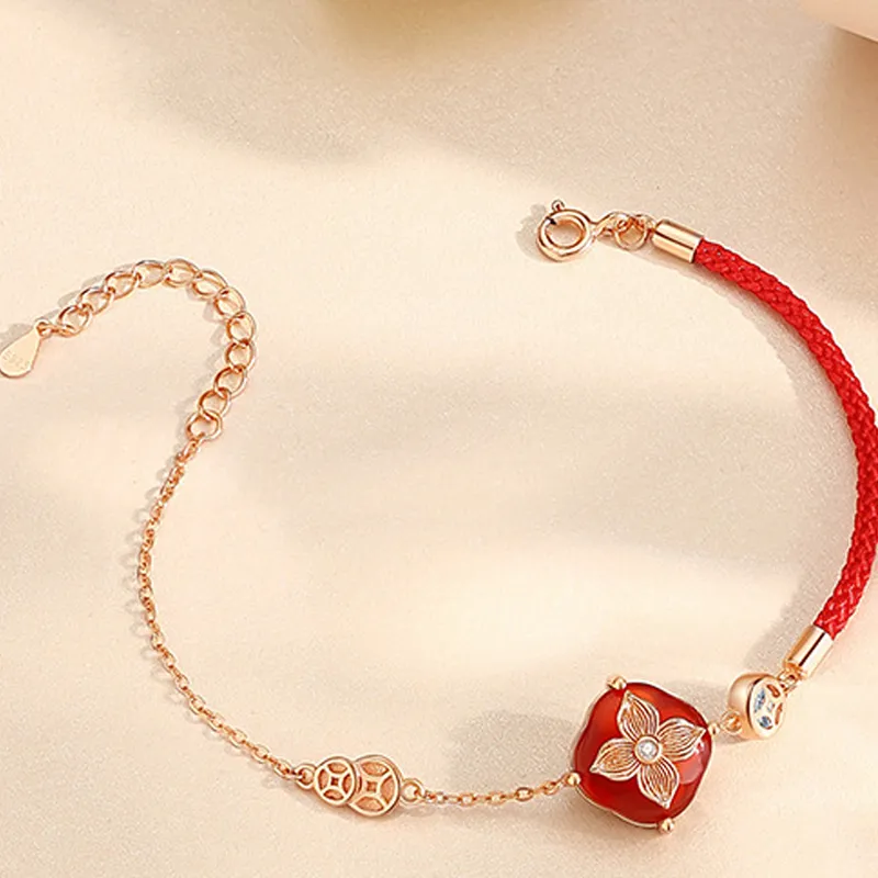 KAiLA S925 Silver Bracelets Unisex Love Confession Box-1