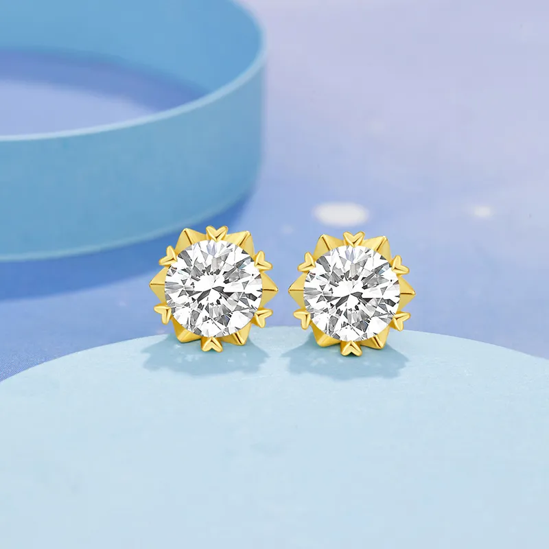 KAiLA S925 Silver Stud Earrings Women's Love Confession Gift, Refined Box-5