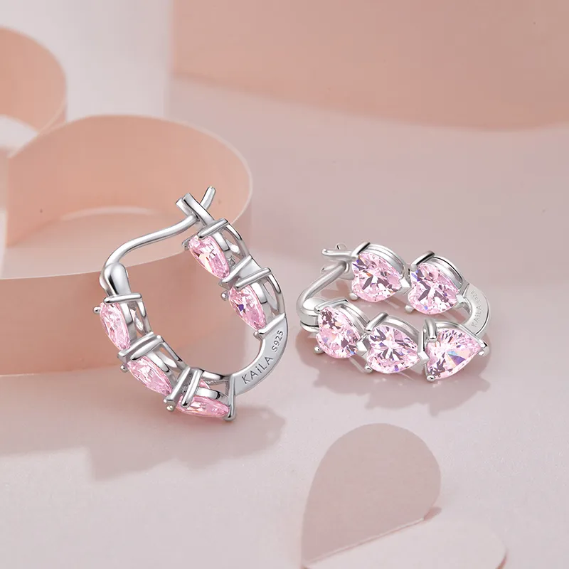 KAiLA S925 Silver Clip On Earrings Women's-2