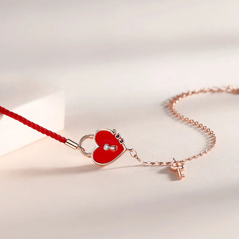 KAiLA S925 Silver Bracelets Unisex Love Confession Box-4