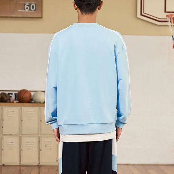 QIAODAN Sweatshirt Men's Sunny Mountain Blue-3
