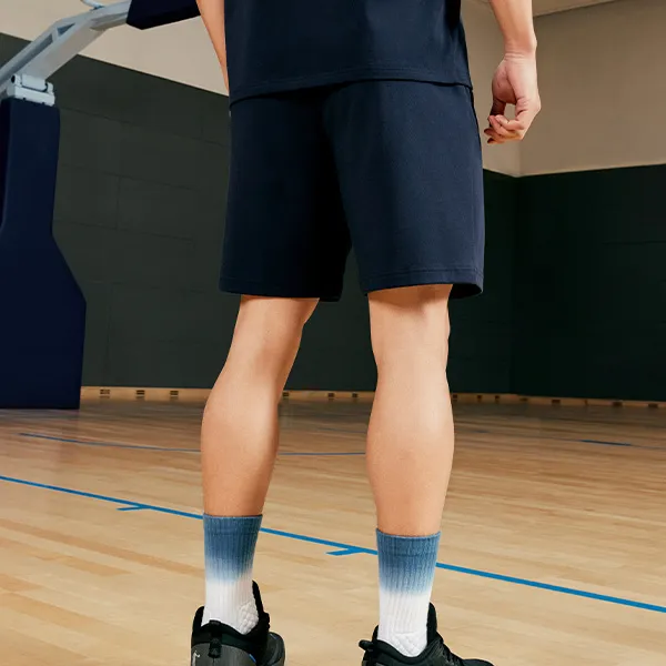 QIAODAN Casual Shorts Men's Nova Blue-3