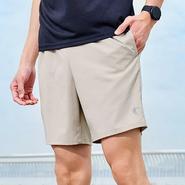 QIAODAN Casual Shorts Men's Port Mist-2