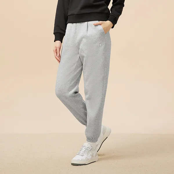 QIAODAN Casual Pants Women's Gray Heather Gray-2