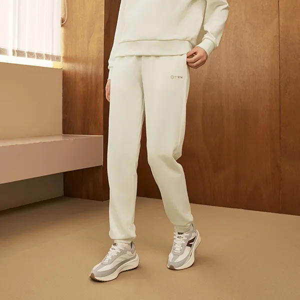 QIAODAN Casual Pants Women's Cream White-2