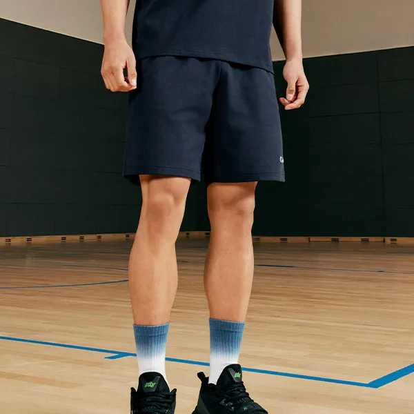 QIAODAN Casual Shorts Men's Nova Blue-2