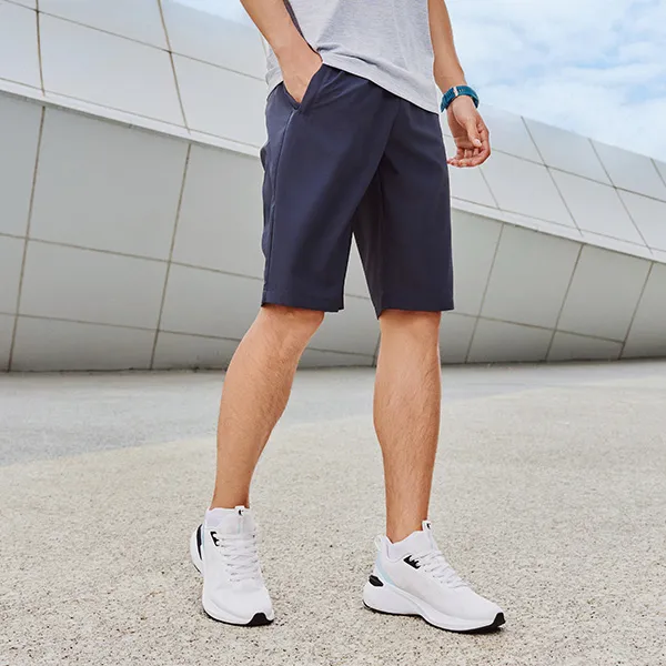 QIAODAN Casual Shorts Men's Dark Gray-1