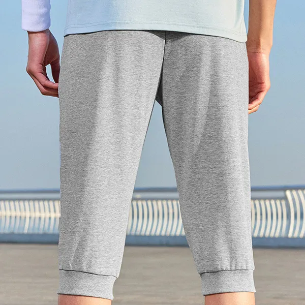 QIAODAN Casual Shorts Men's Gray Heather Gray-3