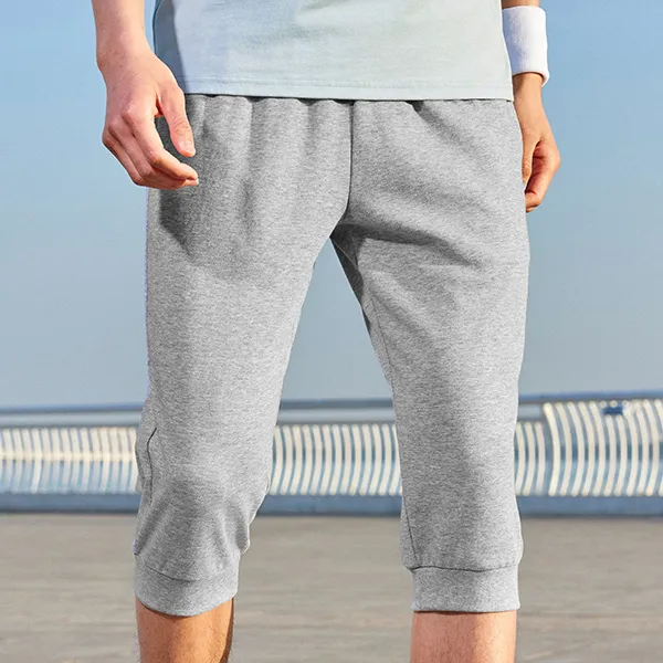 QIAODAN Casual Shorts Men's Gray Heather Gray-2