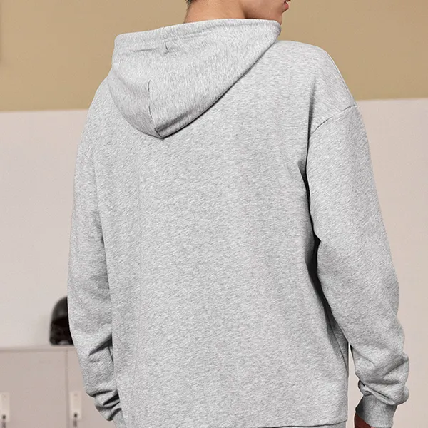 QIAODAN Sweatshirt Men's Gray Heather Gray-2