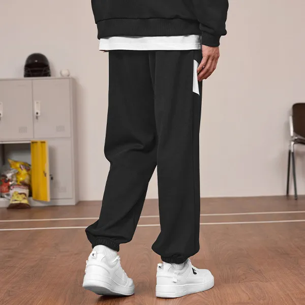 QIAODAN Dry Knitted Sports Pants Men's Asphalt Gray-2