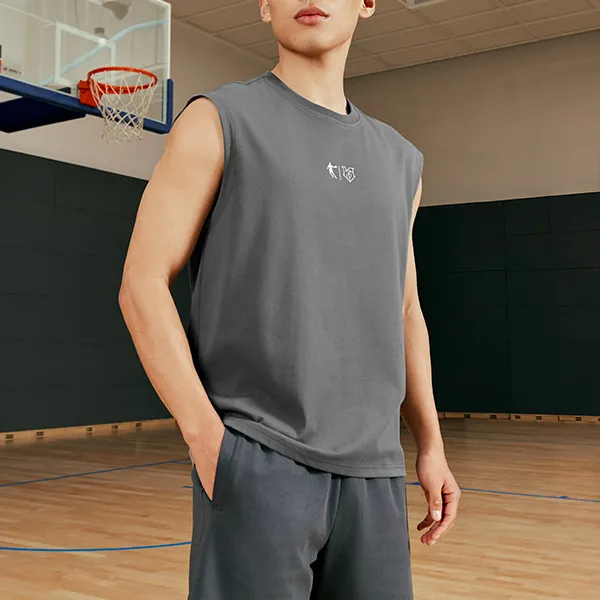 QIAODAN Basketball Jerseys Men's Slate Gray-3