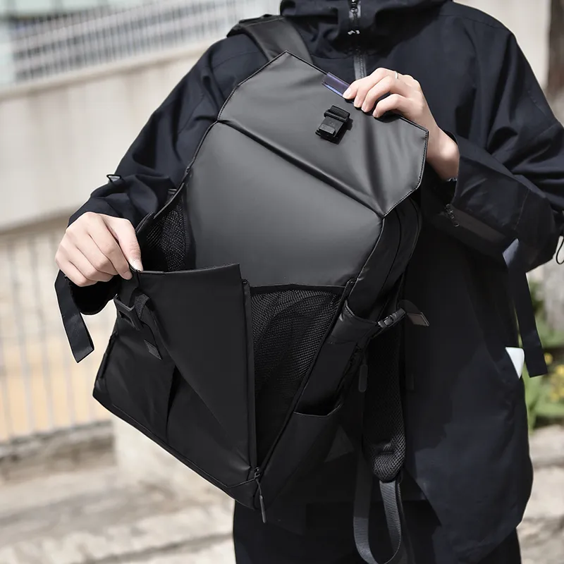 MELLO GOGO Backpacks Black-3