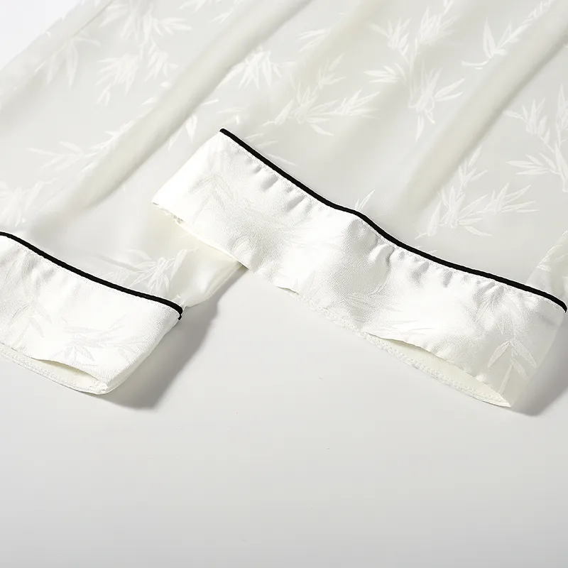 MEITENG Pajama Set Women's Gift Box Set White-5