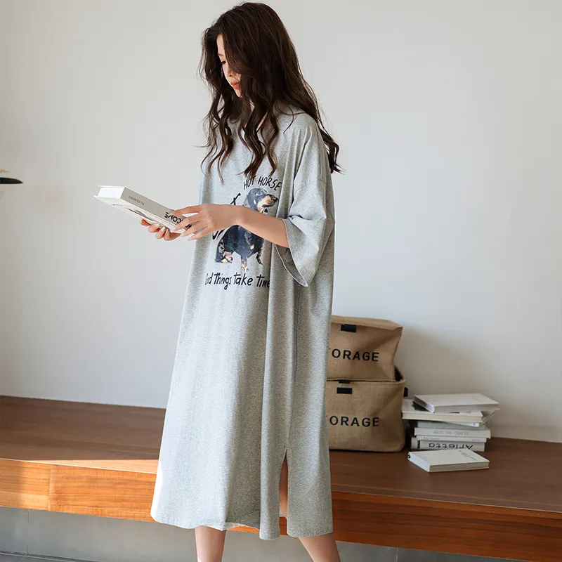 MEITENG Women's Nightgowns-2