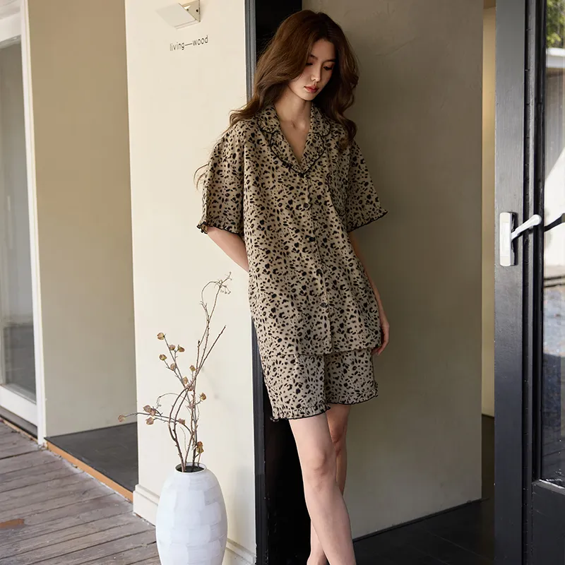 MEITENG Pajama Set Women's Linen-3