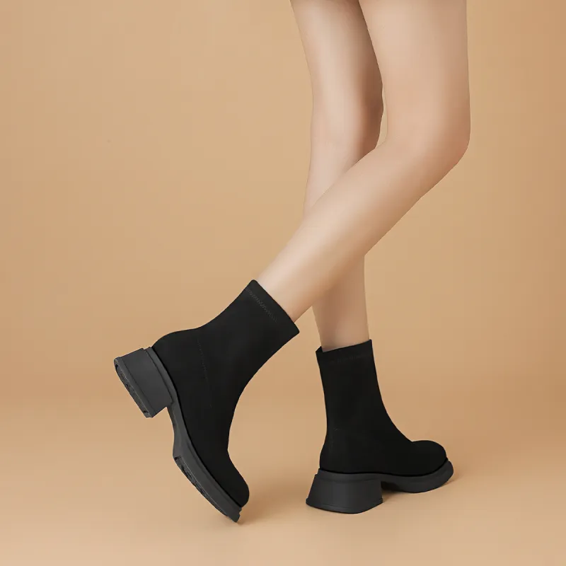 BOERDIQI Ankle Boots 5cm Women's-2