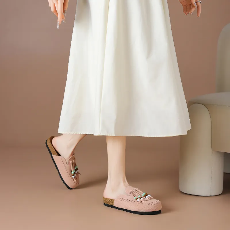 BOERDIQI Closed Toe Slippers Women's-4