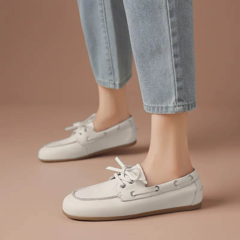 BOERDIQI Loafers Women's Ecru-3