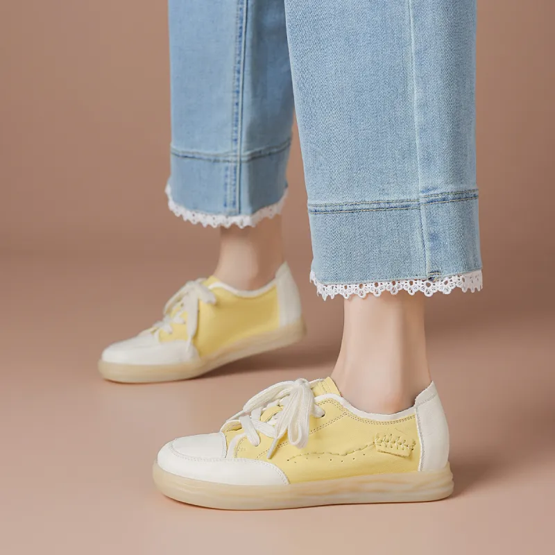 BOERDIQI Breathable And Lightweight Low Top Casual Shoes Women's-2
