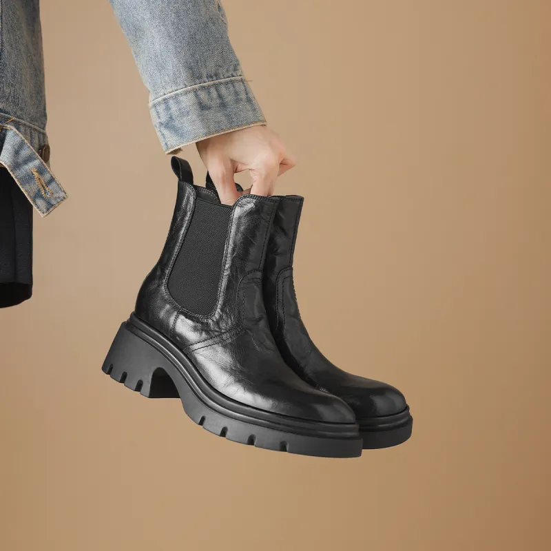 BOERDIQI Crew Chelsea Boots 4.5cm Women's-1