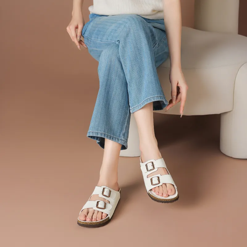 BOERDIQI Abrasion Resistant Slide Slippers Women's-2