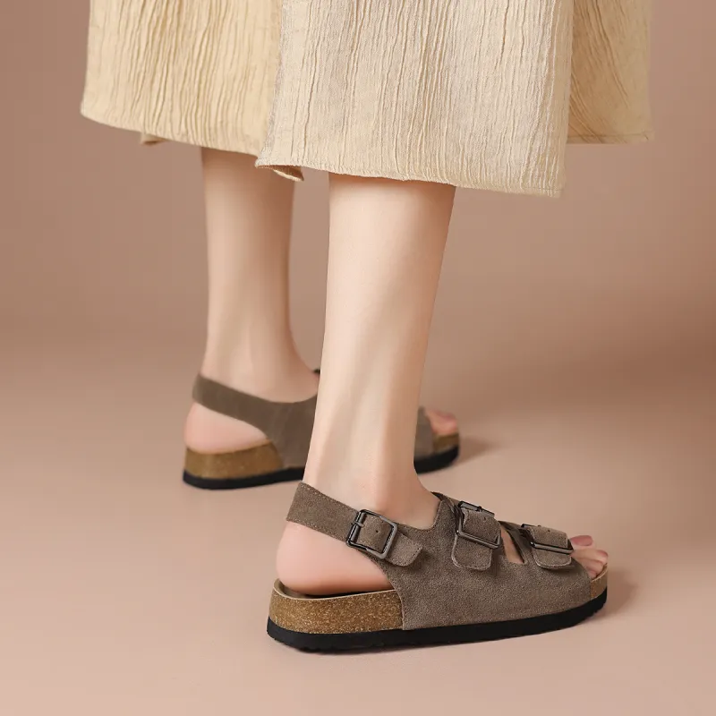 BOERDIQI Boken Shoes Beach Sandals Women's-5