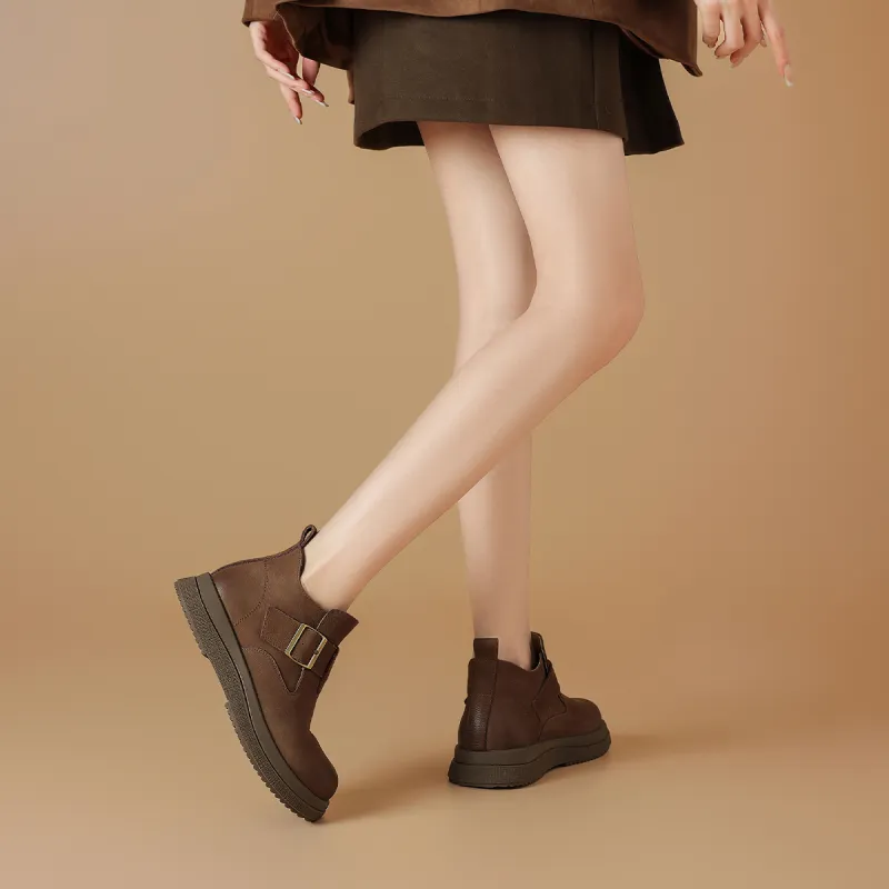 BOERDIQI Ankle Boots 3.3cm Women's-10