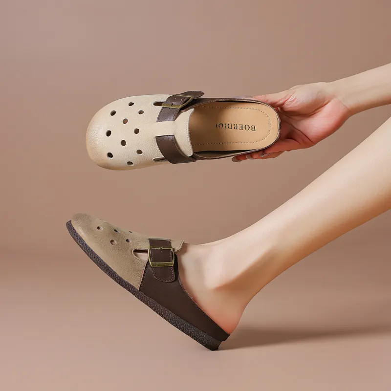 BOERDIQI Wrap toe Slippers Women's-5