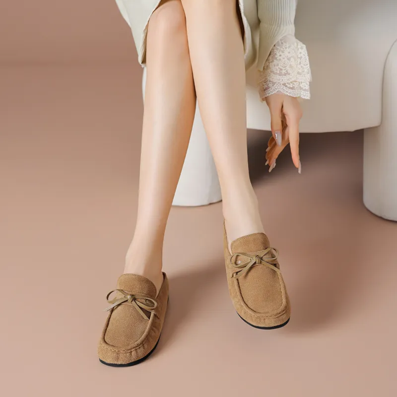 BOERDIQI Rubber Sole Abrasion Resistant Closed Toe Slippers Women's-12