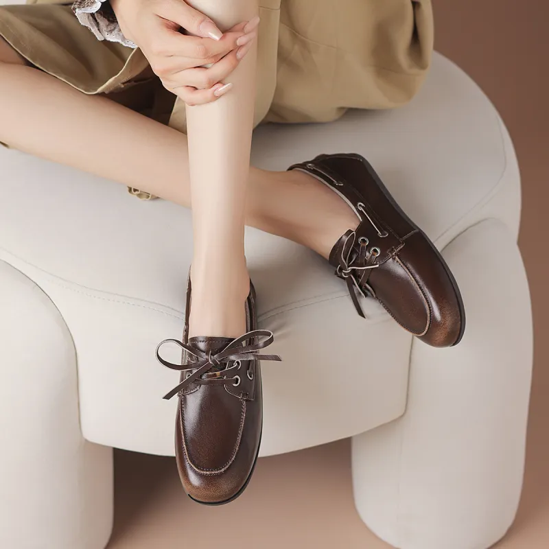 BOERDIQI Loafers Women's Brown-4