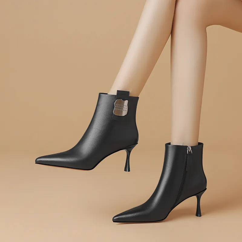 BOERDIQI Ankle Boots 7cm Women's-1