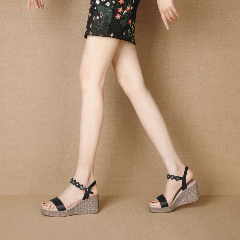 BOERDIQI One Strap Sandals Women's-3